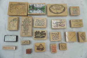 lot 84 image: Rubber Stamp Collection