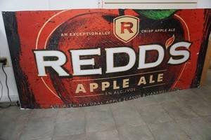 lot 103 image: Redds Apple Ale Sign