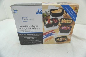 lot 121 image: Mainstays food storage containers
