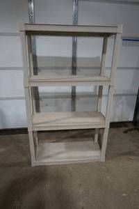 lot 174 image: Sterilite 4-tier shelf