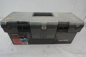 lot 285 image: craftsman toolbox and contents