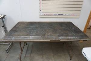 lot 323 image: Large Folding Table
