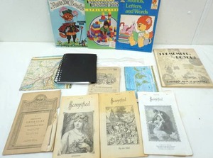 lot 361 image: vintageantique bookspamphlets Scoopified, Sebastian Bach sheet music, vintage coloring books and more.