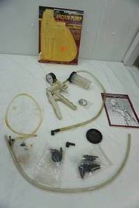 lot 380 image: vacuum pump & instructions