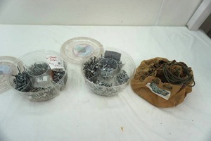 lot 397 image: hardware supplies & parachute bag