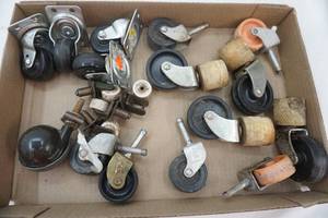 lot 411 image: caster wheels