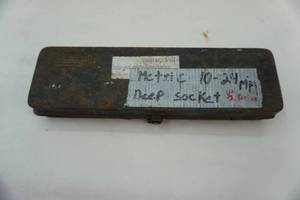 lot 418 image: deep socket set