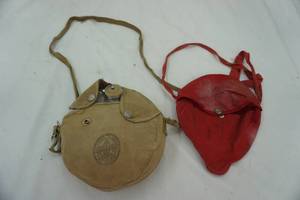 lot 433 image: Boy Scout Canteen and 2 canteen covers