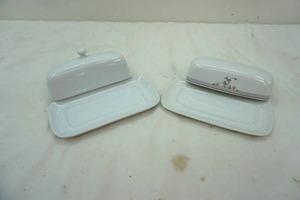 lot 444 image: 2 butter trays