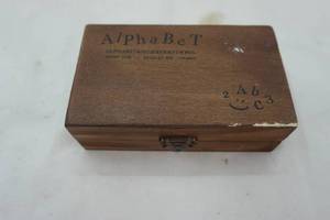 lot 446 image: Alphabet & Number & Symbol print stamps