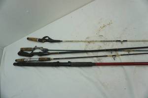 lot 509 image: 5 fishing rods