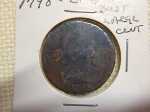lot 3 image: 1798 Large Cent - Draped Bust