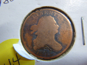 lot 144 image: 1803 Half Cent - Draped Bust