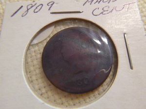 lot 152 image: 1809 Half Cent - Classic Head