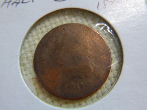 lot 153 image: 1809 Half Cent - Classic Head