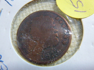 lot 157 image: 1825 Half Cent - Classic Head