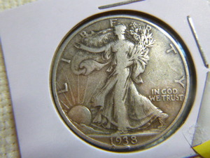 lot 216 image: 1938 Half Dollar - Walking Liberty