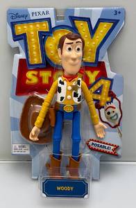 lot 4 image: Mattel Disney Pixar Toy Story WOODIE Collectible 9  Action Figure (NOC)