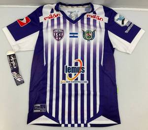 lot 104 image: Milan C.D. Chalatennago Official El Salvador Soccer Jersey Size Large (NEW WITH TAGS)