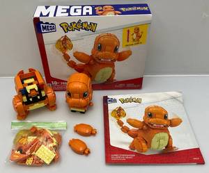 lot 127 image: Pokemon Mega Blocks Jumbo Charmander Pre-Owned In Original Box