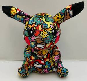 lot 132 image: Pokemon Pikachu Limited Edition Graffiti Art Plush Toy 8