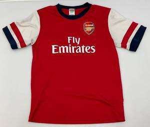 lot 139 image: Vintage Fly Emirates Youth Large Soccer Jersey (PRE-OWNED)