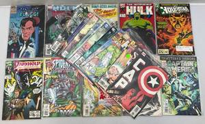 lot 162 image: Misc. Comics Including Hulk And More (Bagged)
