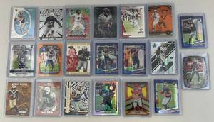 lot 212 image: Misc. Football Cards Including Jaren Hall Rookie & More (In Protective Sleeves)