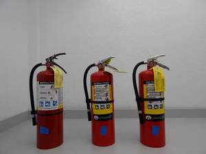 lot 2 image: Fire Extinguishers ABC Dry Chemical