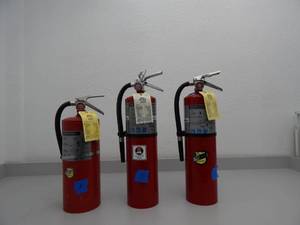 lot 5 image: Fire Extinguishers ABC Dry Chemical