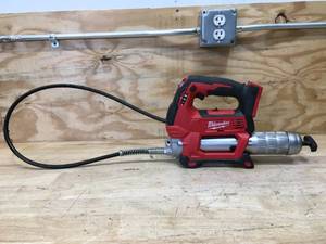lot 38 image: Milwaukee Grease Gun Model # 2646-20 - Tool Only