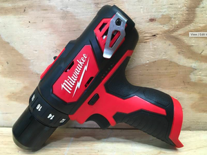 lot 63 image: Milwaukee 38 DrillDriver Model # 2407-20 - Tool Only