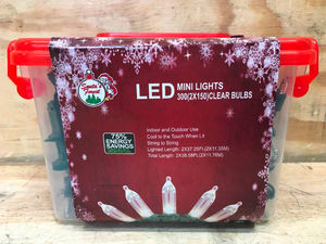 lot 70 image: Tub of 300 LED Mini Christmas Lights