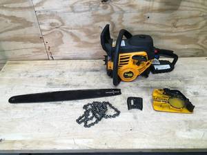 lot 112 image: Poulan Pro Chainsaw 20 Bar Model # PP5020AV