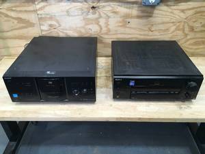 lot 119 image: Sony CDDVD Player and Digital Cinema SoundDiscrete 6 CH Amplifier