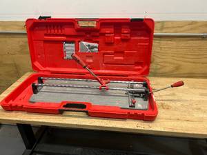 lot 134 image: RUBI TS-66 MAX 26 Tile Cutter wCase