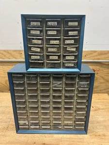 lot 104 image: Lot of 2- Small Parts Organizers