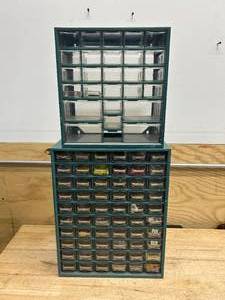lot 105 image: Lot of 2- Small Parts Organizers