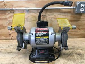 lot 48 image: Craftsman 6 Bench Grinder Model # 319.211260