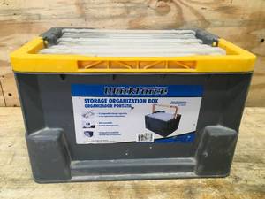 lot 152 image: Workforce Storage Organization Box with An Assortment of Tools