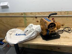 lot 161 image: ROCKLER Wall Mount Dust Collector Model 42400