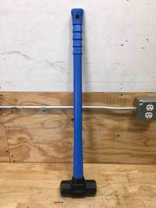 lot 14 image: Blue Sledge Hammer