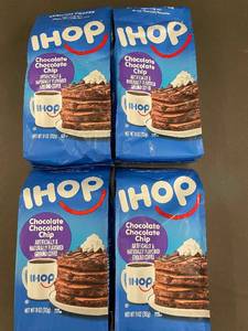 lot 13 image: Set of 4 IHOP Chocolate Chocolate Chip Ground Coffee 11oz Bags