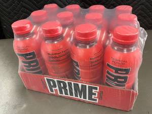 lot 28 image: Case of 12 Prime Tropical Punch Hydration Drinks