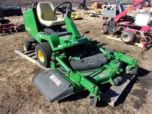 lot 25 image: John Deere F735 Diesel Front Mount Mower