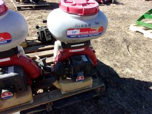 lot 48 image: Maruyama MD155DX Back Pack Mist Blower