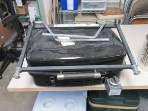 lot 343 image: Outdoor Propane grill (Mounts direc...