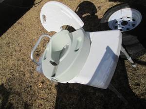 lot 42 image: BathShower Bench plus toilet seat ...