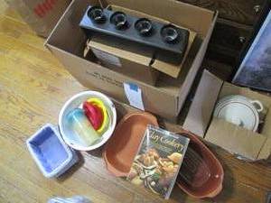 lot 96 image: Vintage Stoneware, Enamelware, mode...
