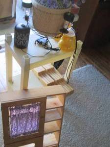 lot 132 image: Wood Wall bathroom hanging Organize...